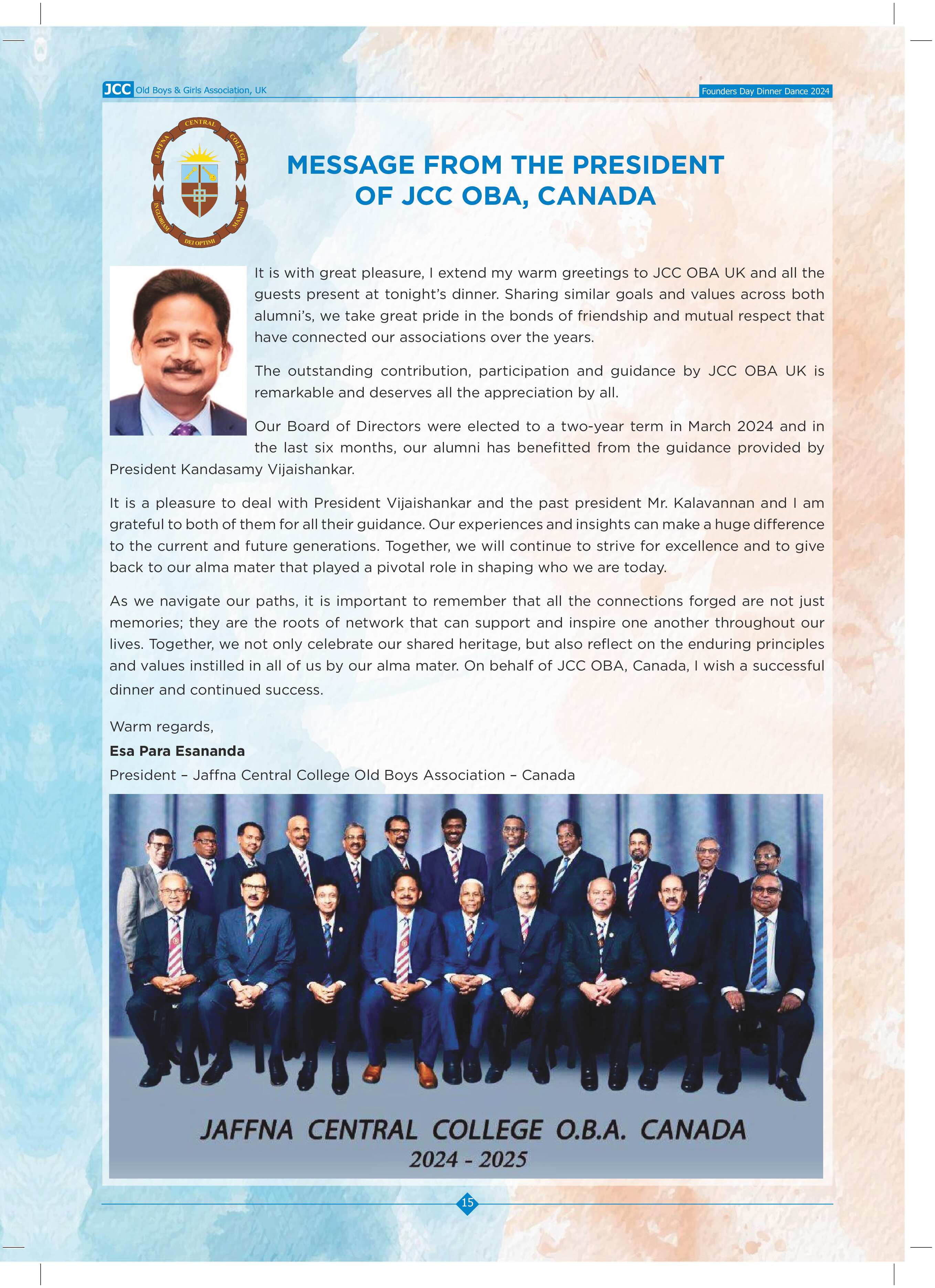 JCC OBA UK Newsletter - 2024 Page 11